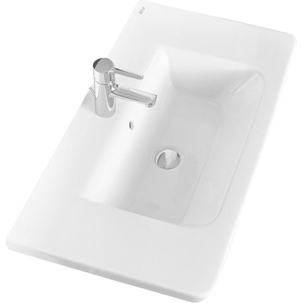 Тумба подвесная с раковиной ROCA The GAP 80 см ZRU9302732, белый - 8 Тумба подвесная с раковиной ROCA The GAP 80 см ZRU9302732, белый фото 8