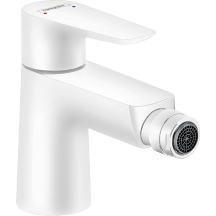 Смеситель для биде Hansgrohe Talis E 71720700, белый -  Смеситель для биде Hansgrohe Talis E 71720700, белый фото