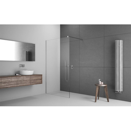 Душевая перегородка Radaway Modo X II 140х200 см 389344-01-01 (стекло 10 мм), хром/прозрачное - 2 Душевая перегородка Radaway Modo X II 140х200 см 389344-01-01 (стекло 10 мм), хром/прозрачное фото 2