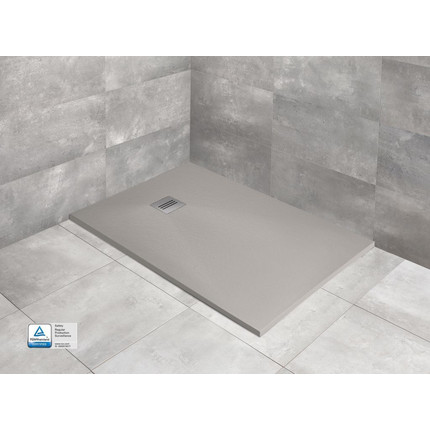 Поддон мраморный Radaway Kyntos F Cemento 210х70 см HKF21070-74, цемент фото 3