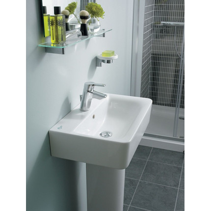 Раковина подвесная Ideal Standard Connect Cube 55 см E784401 фото 7