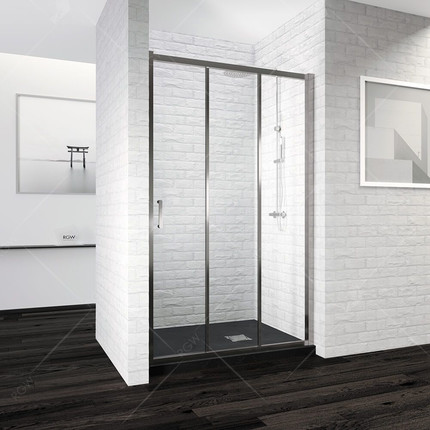 Душевая дверь RGW PA-13 150 см 06081315-11, хром/прозрачное -  Душевая дверь RGW PA-13 150 см 06081315-11, хром/прозрачное фото