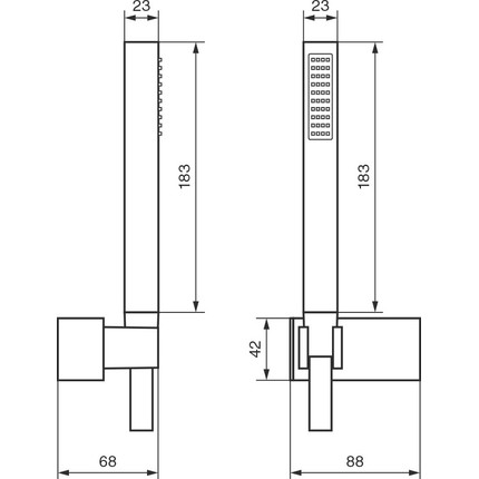Душевой гарнитур Emmevi CR168 фото 2