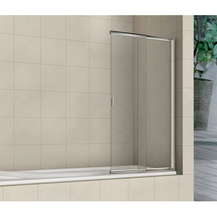 Шторка для ванны Bas Screen SL-100-C-CH 1000х1400 мм, хром/прозрачное фото 2