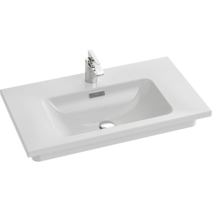 Тумба подвесная с раковиной Jacob Delafon Madeleine 80 см EB2053-J51, белый матовый фото 7