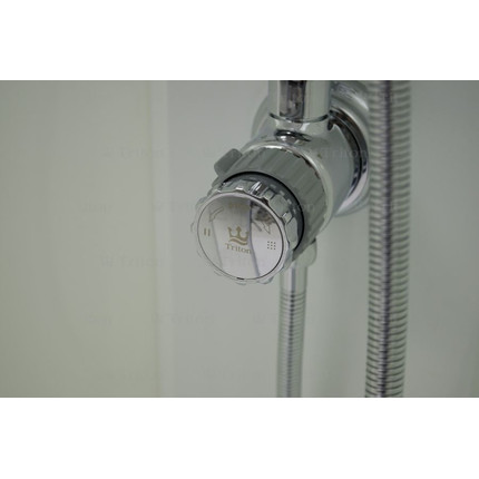 Душевая кабина Triton Орион 3 Эко ДН 90х90 см, белый/матовое фото 3