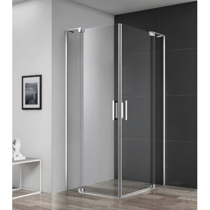 Душевое ограждение Cezares Slider AH-2 (90-100)х(100-110)см (стекло 8 мм) хром/прозрачное -  Душевое ограждение Cezares Slider AH-2 (90-100)х(100-110)см (стекло 8 мм) хром/прозрачное фото