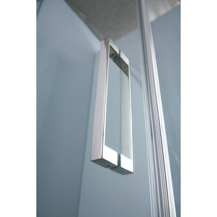 Душевое ограждение Cezares Slider AH-2 (90-100)х(100-110)см (стекло 8 мм) хром/прозрачное - 4 Душевое ограждение Cezares Slider AH-2 (90-100)х(100-110)см (стекло 8 мм) хром/прозрачное фото 4