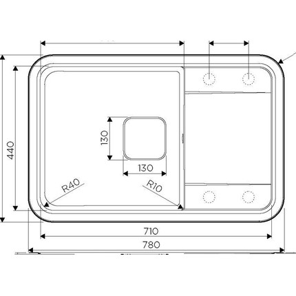 Кухонная мойка Omoikiri Tasogare 78-DC 4993749, тёмный шоколад, Цвет производителя: тёмный шоколад - 2 Кухонная мойка Omoikiri Tasogare 78-DC 4993749, тёмный шоколад, Цвет производителя: тёмный шоколад фото 2