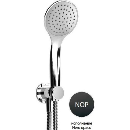 Душевой гарнитур Cezares CZR-B-KD-NOP, черный матовый фото 