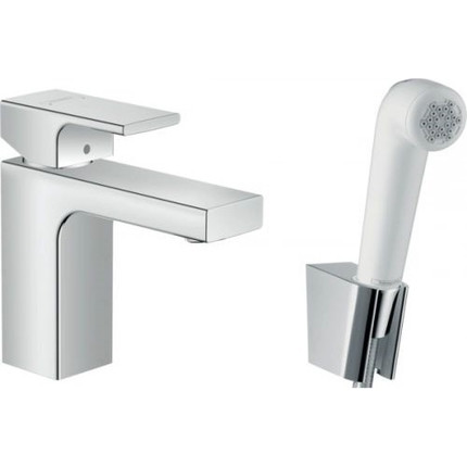 Смеситель для раковины с лейкой для биде Hansgrohe Vernis Shape 71216000 фото 