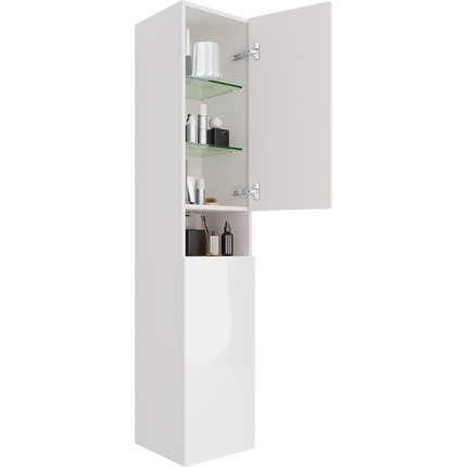 Пенал подвесной Dreja Perfecto 35 см 99.0809, белый глянец - 9 Пенал подвесной Dreja Perfecto 35 см 99.0809, белый глянец фото 9