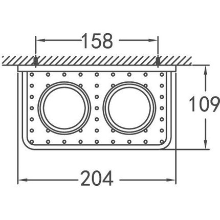 Стакан двойной для зубных щеток Cezares Maxima CZR-F-8920A - 2 Стакан двойной для зубных щеток Cezares Maxima CZR-F-8920A фото 2