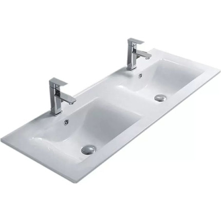 Раковина врезная на столешницу CeramaLux N 121 см YJ809-120 фото 