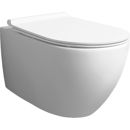 Унитаз подвесной безободковый Simas Vigoni VI18bi matt -  Унитаз подвесной безободковый Simas Vigoni VI18bi matt фото