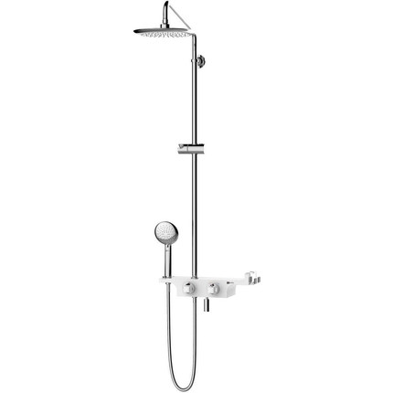 Душевая стойка с термостатом Lemark Tropic LM7008C -  Душевая стойка с термостатом Lemark Tropic LM7008C фото