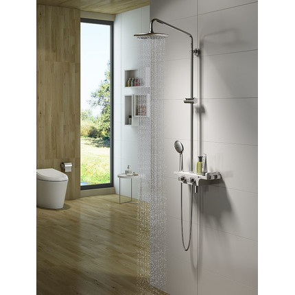 Душевая стойка с термостатом Lemark Tropic LM7008C - 2 Душевая стойка с термостатом Lemark Tropic LM7008C фото 2