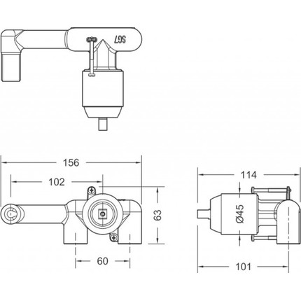 Скрытая часть Bravat D968K-ENG - 2 Скрытая часть Bravat D968K-ENG фото 2