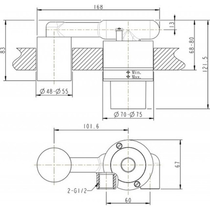 Скрытая часть Bravat D968K-ENG - 3 Скрытая часть Bravat D968K-ENG фото 3