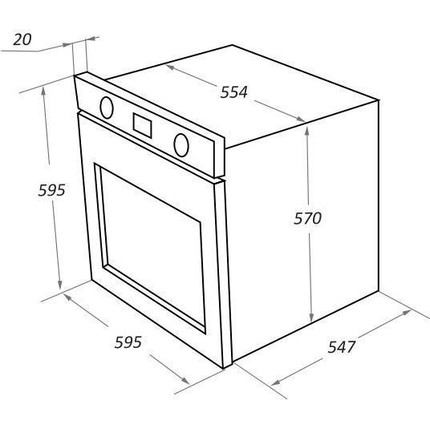 Электрический духовой шкаф Maunfeld EOEM.769B3 фото 16