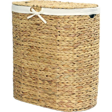 Корзина для белья WasserKraft Dill WB-610-L, цвет светло-коричневый фото 