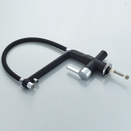 Смеситель для кухни Gerhans K14090B-2, черный - 3 Смеситель для кухни Gerhans K14090B-2, черный фото 3