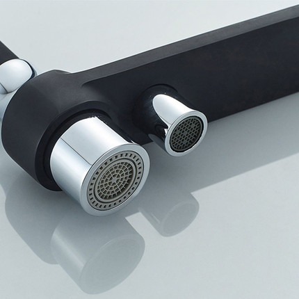 Смеситель для кухни Gerhans K14090B-2, черный - 5 Смеситель для кухни Gerhans K14090B-2, черный фото 5