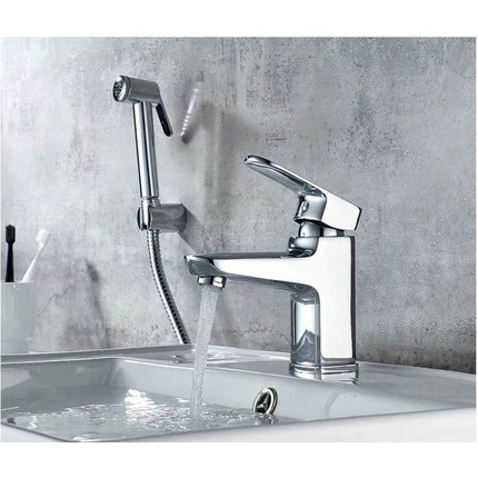 Смеситель для раковины с лейкой для биде Ledeme L1254 - 2 Смеситель для раковины с лейкой для биде Ledeme L1254 фото 2