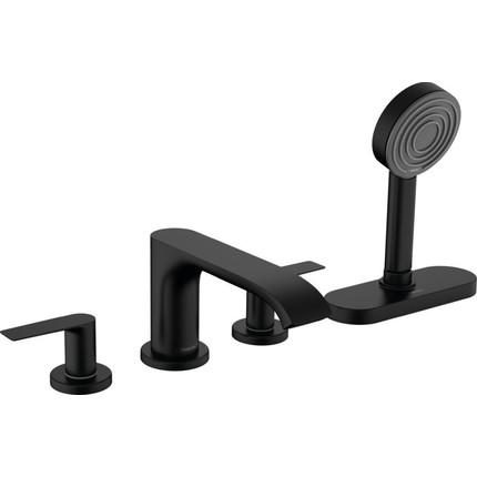 Смеситель для ванны Hansgrohe Vivenis 75444670, черный матовый фото 