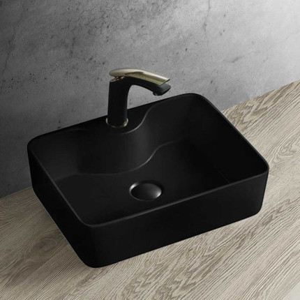 Раковина-чаша Vincea 47 см VBS-127MB, черный матовый фото 2