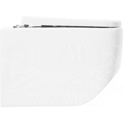 Унитаз подвесной безободковый Art&Max Liberty AM015CHR фото 11