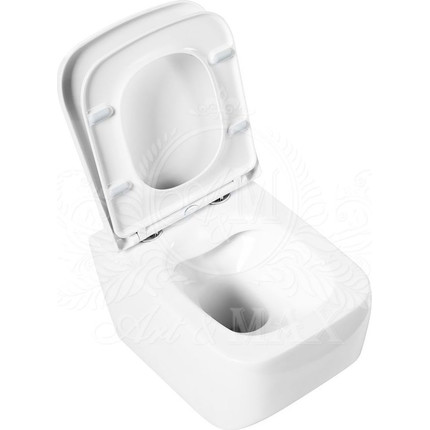 Унитаз подвесной безободковый Art&Max Liberty AM015CHR фото 7