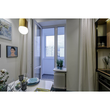 Вертикальный радиатор KZTO РСК 3-1750-16 660х1790 мм (16 секций) фото 5