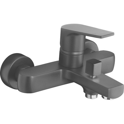 Смеситель для ванны Azario Treya AZ-156805024, черный, Цвет производителя: чёрный фото 