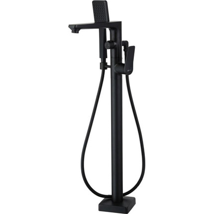 Смеситель для ванны Lemark Bronx LM3744BL, черный фото 