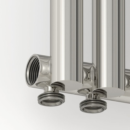 Радиатор Сунержа Эстет-1 135х1200 мм (3 секции) 00-0310-1203 нижнее левое подключение фото 2