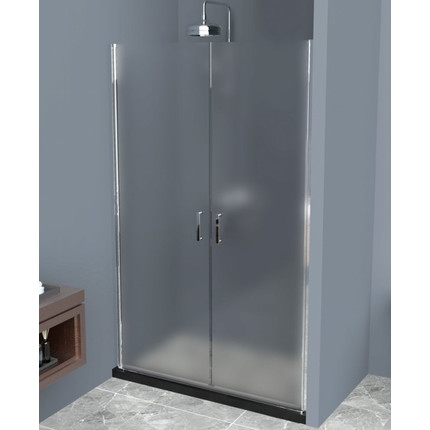 Душевая дверь BelBagno 60 см UNO-B-2-60-P-Cr, хром/матовое фото 