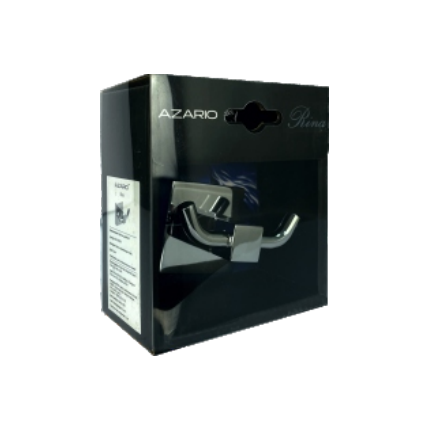 Двойной крючок Azario Rina AZ-87005B - 2 Двойной крючок Azario Rina AZ-87005B фото 2