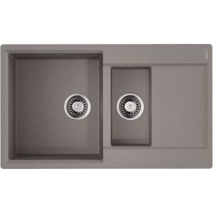Кухонная мойка Omoikiri Daisen 86-2-GR 4993475, leningrad grey, Цвет производителя: Leningrad Grey -  Кухонная мойка Omoikiri Daisen 86-2-GR 4993475, leningrad grey, Цвет производителя: Leningrad Grey фото