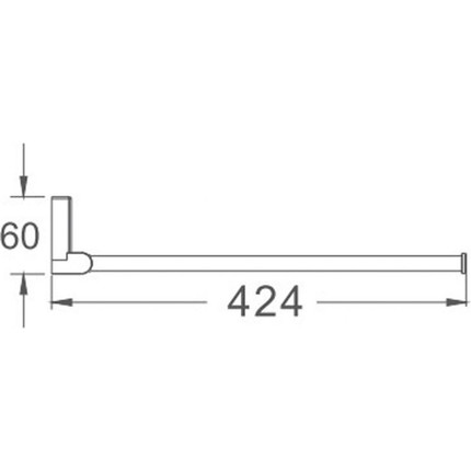Держатель для полотенца Haiba HB8812 фото 2