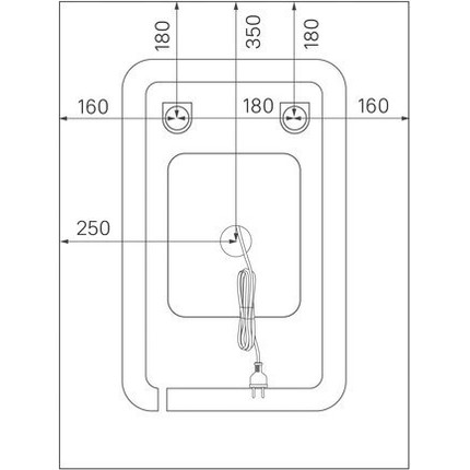 Зеркало Iddis Zodiac 50 см ZOD5000i98 фото 7