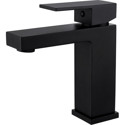 Смеситель для раковины Abber Daheim AF8210B, черный матовый, Цвет производителя: чёрный матовый фото 