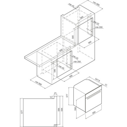 Электрический духовой шкаф Graude BMP 60.3 SE фото 2