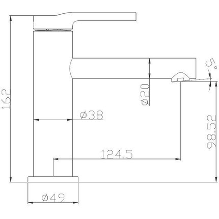 Смеситель для раковины BelBagno Etna ETN-LVM-IN, сатин - 2 Смеситель для раковины BelBagno Etna ETN-LVM-IN, сатин фото 2