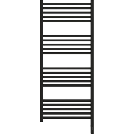 Полотенцесушитель электрический Сунержа Модус 3.0 П20 1200x500 мм 31-5701-1250 R, чёрный матовый фото 2