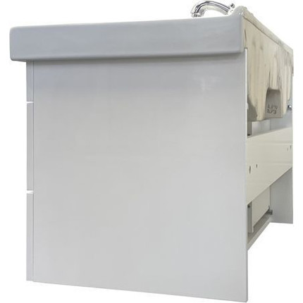 Тумба подвесная с раковиной Comforty Никосия 80П 80 см, белый глянцевый - 3 Тумба подвесная с раковиной Comforty Никосия 80П 80 см, белый глянцевый фото 3