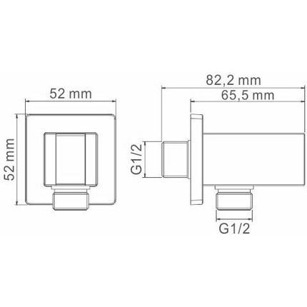 Шланговое подсоединение с держателем WasserKraft A086 фото 2