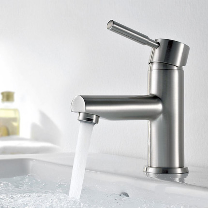 Смеситель для умывальника WasserKraft Wern 4203, никель фото 4