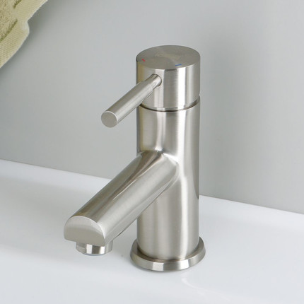 Смеситель для умывальника WasserKraft Wern 4203, никель фото 5