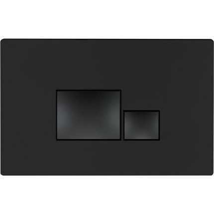 Кнопка смыва BelBagno BB074NERO, чёрный матовый -  Кнопка смыва BelBagno BB074NERO, чёрный матовый фото